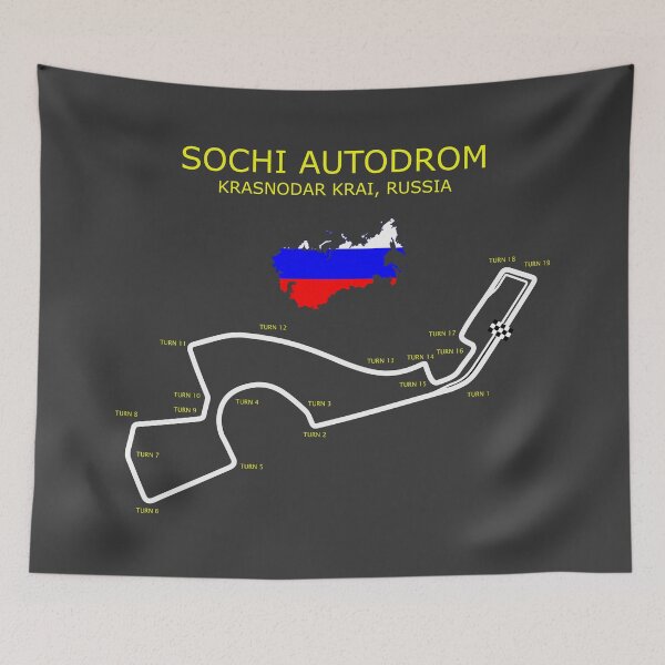 Item preview, Sochi Autodrom Russia designed and sold by rogue-design.