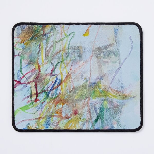 Item preview, SIGMUND FREUD watercolor and acrylic portrait  designed and sold by lautir.