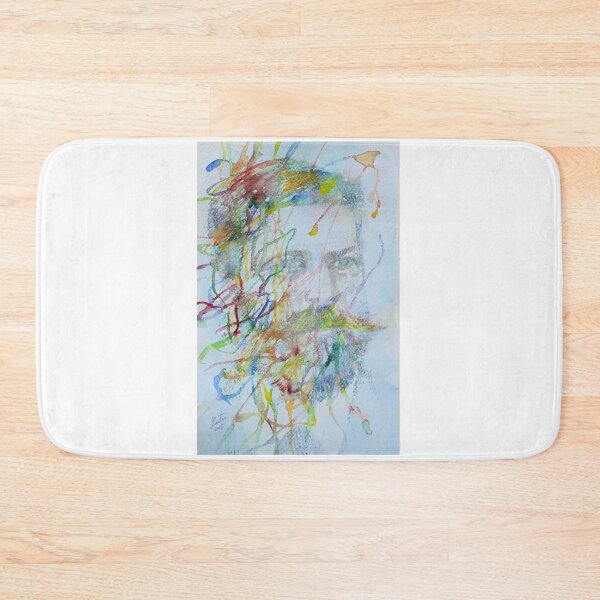 Item preview, SIGMUND FREUD watercolor and acrylic portrait  designed and sold by lautir.