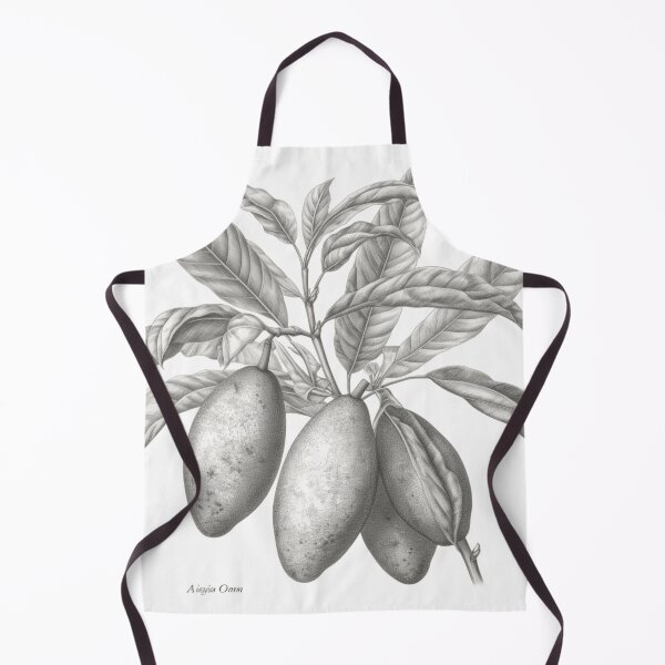 Item preview, A Vintage Botanical Sketch of Mangoes designed and sold by Sketch-Shack.