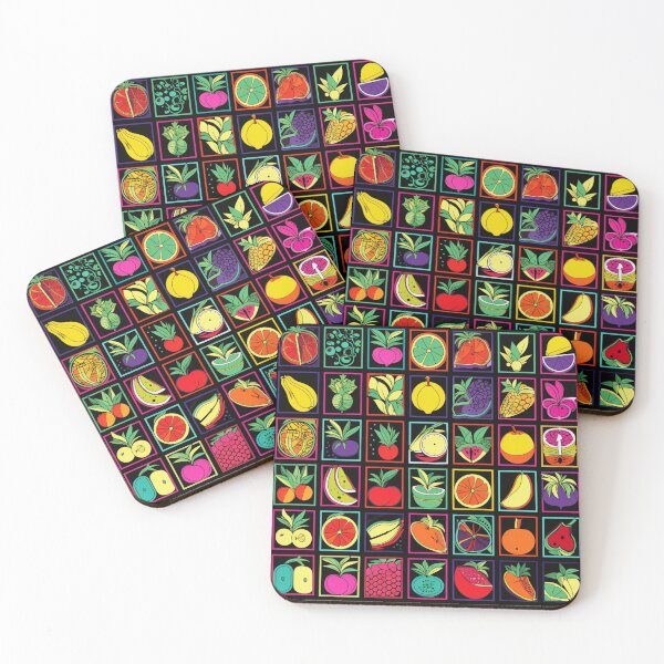 Item preview, Fruit in squares designed and sold by PawelNature.