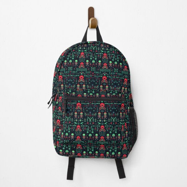 Item preview, Retro Pixel Invasion: Cosmic Alien Pattern designed and sold by Rivanes.