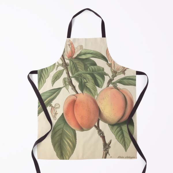 Item preview, A Vintage Botanical Sketch of Peaches designed and sold by Sketch-Shack.