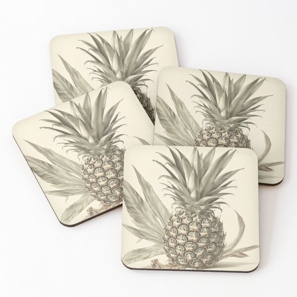 Item preview, Un boceto botánico vintage de una piña designed and sold by Sketch-Shack.