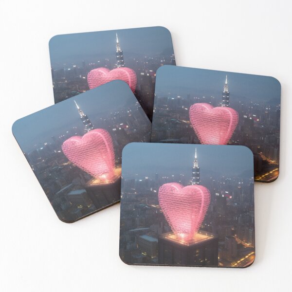 Item preview, Nighttime Urban Heartbeat designed and sold by llpistachio.
