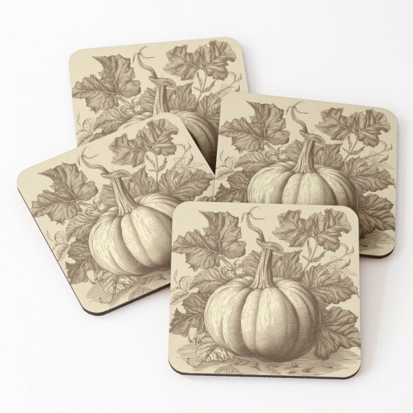 Item preview, Un boceto botánico vintage de una calabaza designed and sold by Sketch-Shack.