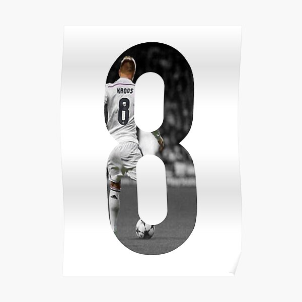 Toni Kroos 31E604 Seide Plakat Silk Print Poster 14inch x 21inch / 35cm x 52cm