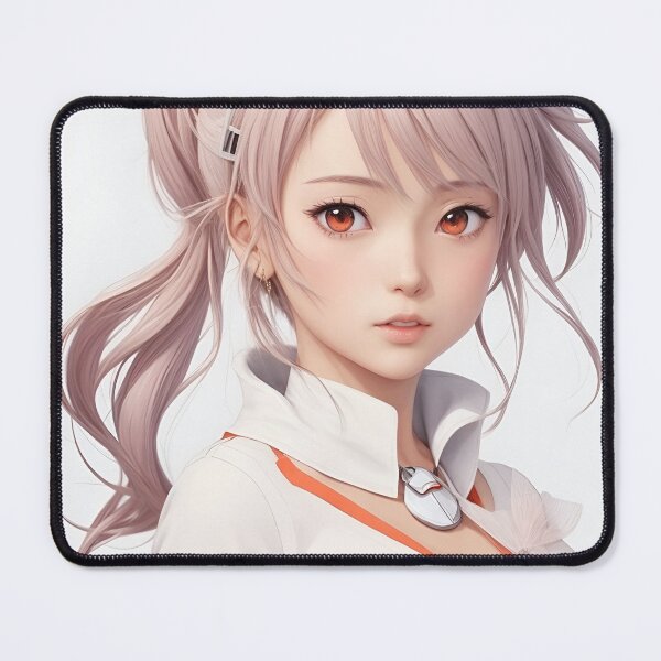 Item preview, Realistic Image Of Anime Girl, Classic Design designed and sold by AyushAIImage01.