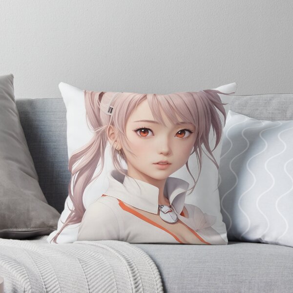 Item preview, Realistic Image Of Anime Girl, Classic Design designed and sold by AyushAIImage01.