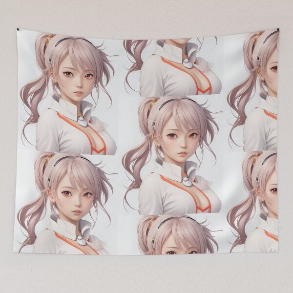 Item preview, Realistic Image Of Anime Girl, Classic Design designed and sold by AyushAIImage01.