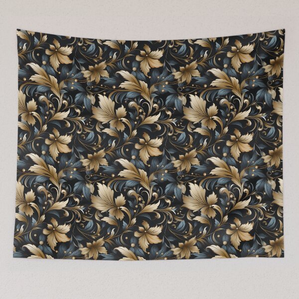 Aperçu de l'œuvre Décor baroque et damassé élégant : motifs ornés vintage créée et vendue par AlienSkinEyes.