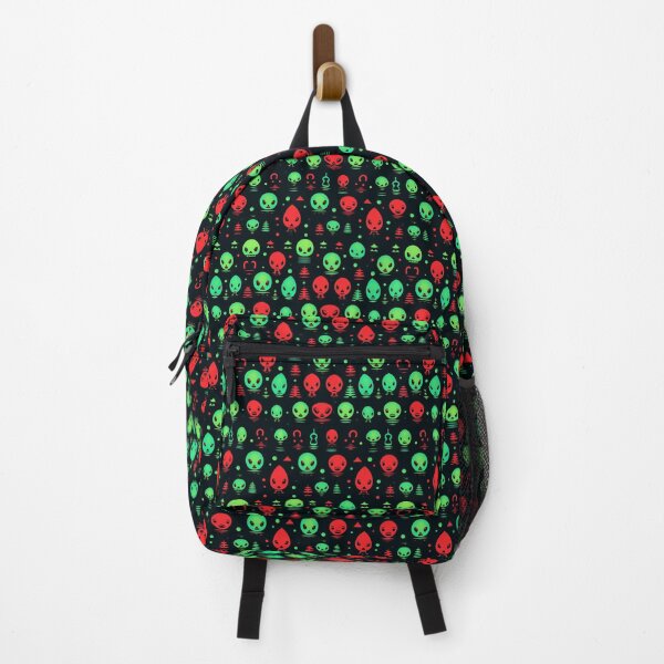 Item preview, Cosmic Aliens in Pixels: Retro Space Pattern designed and sold by Rivanes.