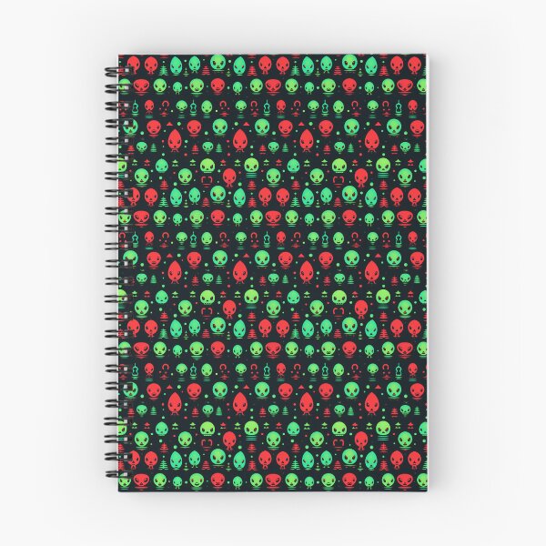 Item preview, Cosmic Aliens in Pixels: Retro Space Pattern designed and sold by Rivanes.