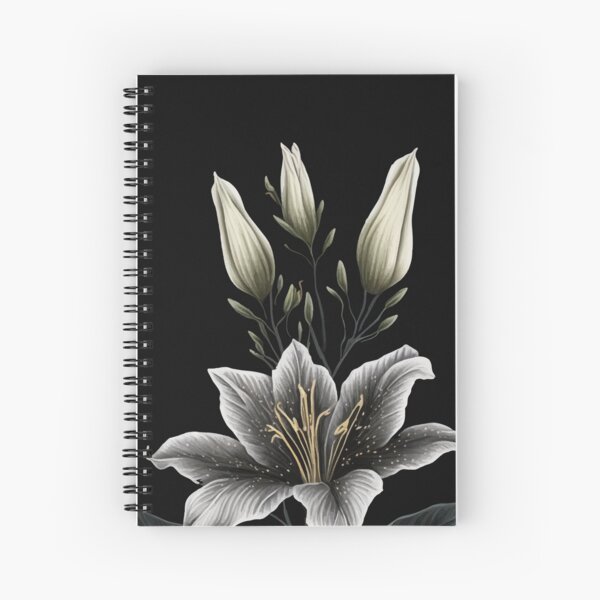 Aperçu de l'œuvre Fleur de lys blanc créée et vendue par Enyr.