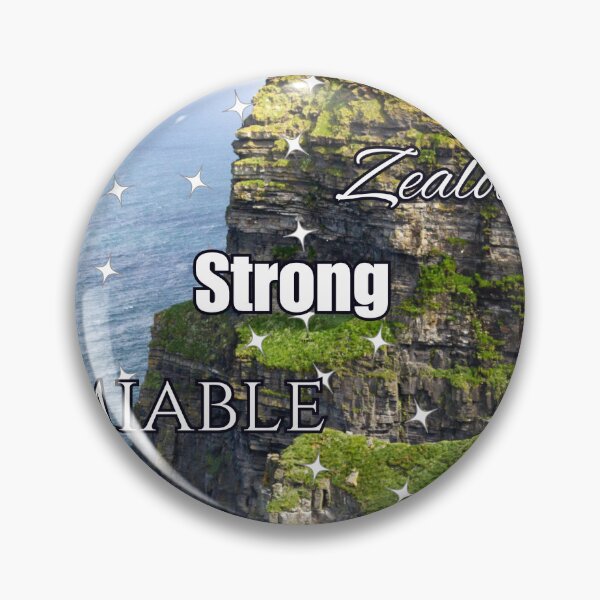 Item preview, Zealous Strong Amiable designed and sold by AlonaM.