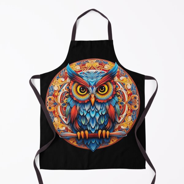 Aperçu de l'œuvre Mandala Chouette créée et vendue par HappyThanadol.