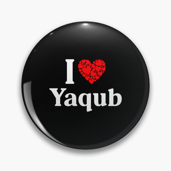 Item preview, Yaqub Heart - I Love Yaqub designed and sold by MiraclePitts.