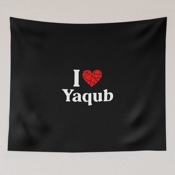 Item preview, Yaqub Heart - I Love Yaqub designed and sold by MiraclePitts.