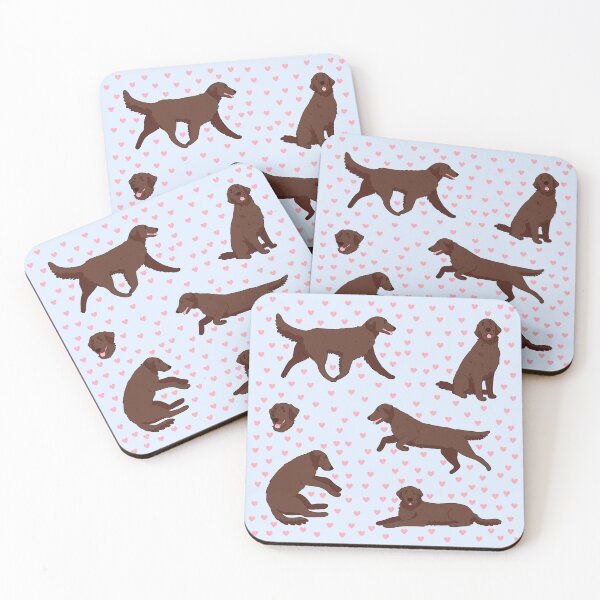 Item preview, Flat Coated Retriever dog pack designed and sold by Yaragold.