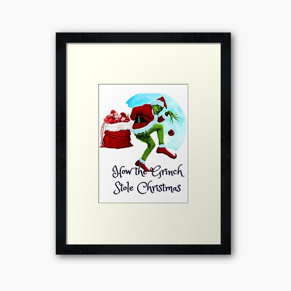 How the Grinch Stole Christmas (1966) Wall Art, Canvas Prints, Framed  Prints, Wall Peels