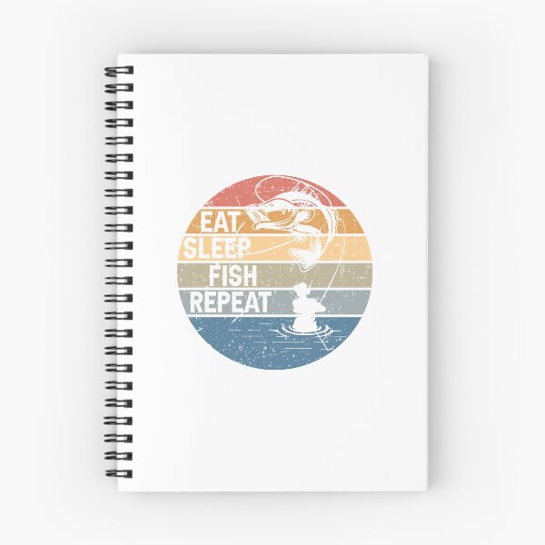 Item preview, Eat, sleep, fish, repeat designed and sold by occorocks.