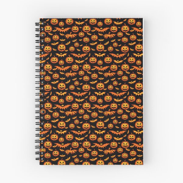 Item preview, Halloween Pixel Art: Pumpkin and Bat Pattern designed and sold by Rivanes.