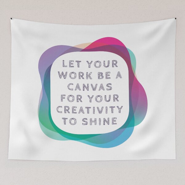 Item preview, Let your work be a canvas for your creativity to shine designed and sold by DC Shop.