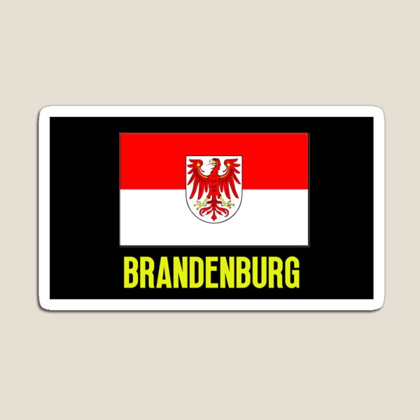 Brandenburg State Flag Magnets for Sale