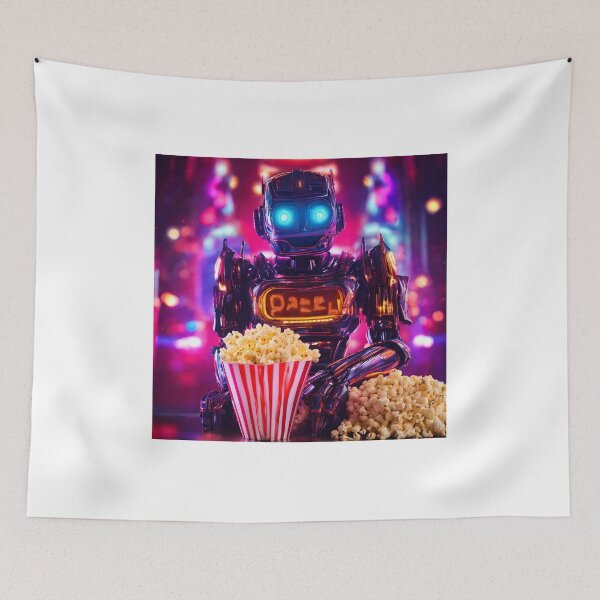 Item preview, Robot Sees a Movie designed and sold by Everythingstakn.