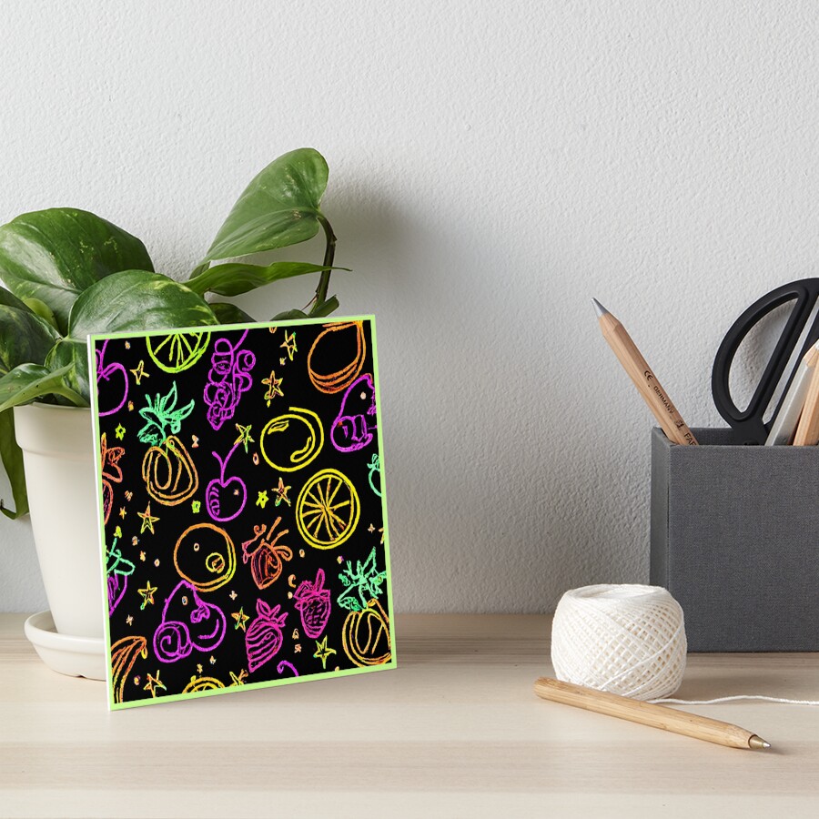 Item preview, Art Board Print designed and sold by Unique-Design-4.