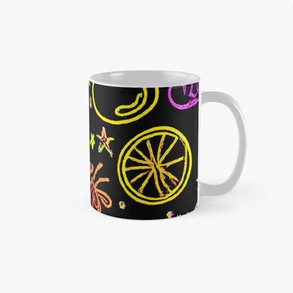 Item preview, Fruity Neon Pattern designed and sold by Health And Fitness Posts e-Store.