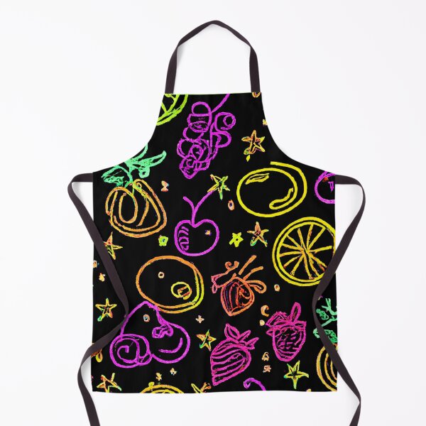 Item preview, Fruity Neon Pattern designed and sold by Health And Fitness Posts e-Store.