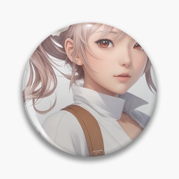 Item preview, REALISTIC DESIGN OF ANIME BEAUTIFULL GIRL , STICKERS  designed and sold by AyushAIImage01.