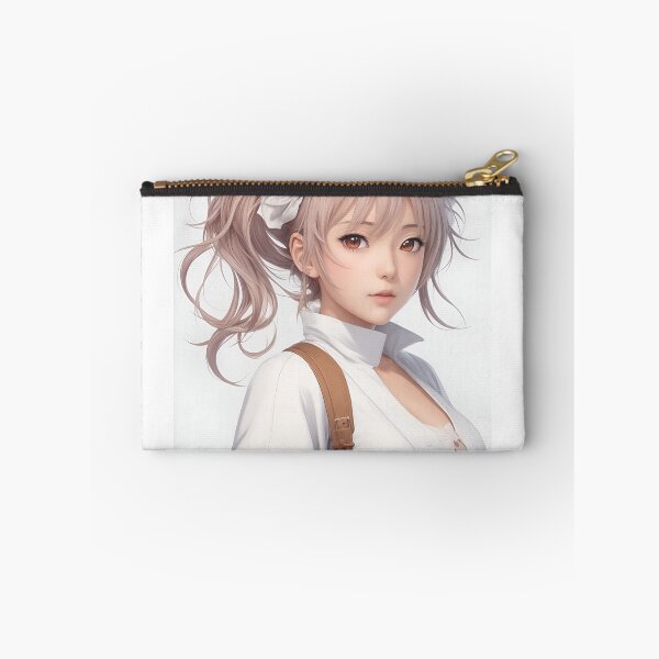 Item preview, REALISTIC DESIGN OF ANIME BEAUTIFULL GIRL , STICKERS  designed and sold by AyushAIImage01.