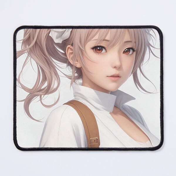Item preview, REALISTIC DESIGN OF ANIME BEAUTIFULL GIRL , STICKERS  designed and sold by AyushAIImage01.