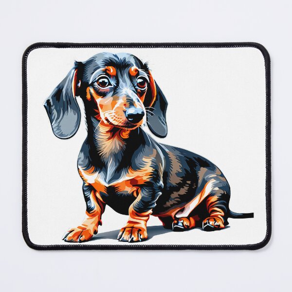 Item preview, spotted dachshund designed and sold by TaevasDesign.