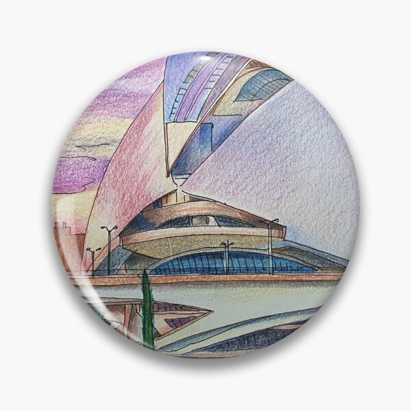 Item preview, City of Arts and Sciences. Ciudad de las Artes y las Ciencias. Valencia. Spain designed and sold by Tereza Pilar  Art.