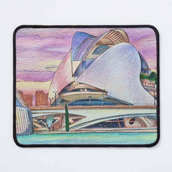 Item preview, City of Arts and Sciences. Ciudad de las Artes y las Ciencias. Valencia. Spain designed and sold by Tereza Pilar  Art.