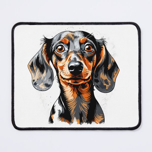 Item preview, spotted dachshund designed and sold by TaevasDesign.