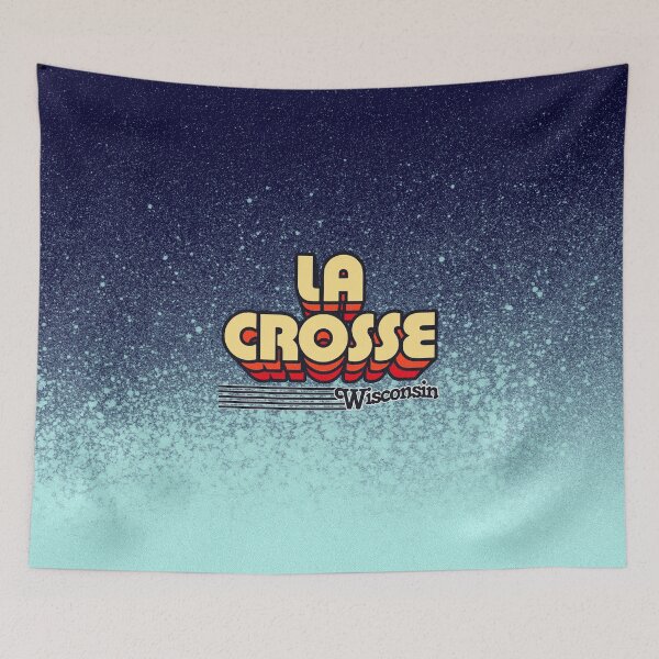 Item preview, La Crosse, Wisconsin | Retro Stripes designed and sold by retroready.