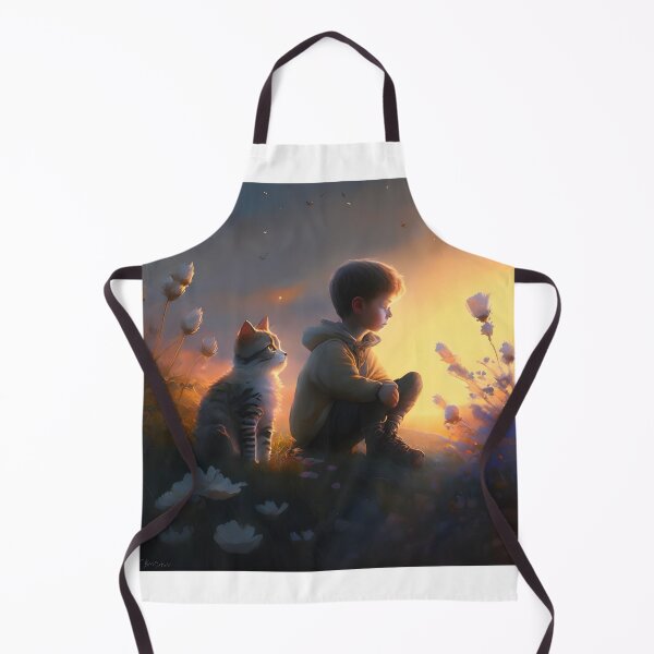 Item preview, Boy and Cat designed and sold by Everythingstakn.