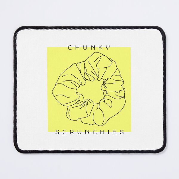 Item preview, Yellow Chunky Scrunchies Logo designed and sold by HappyEggy.