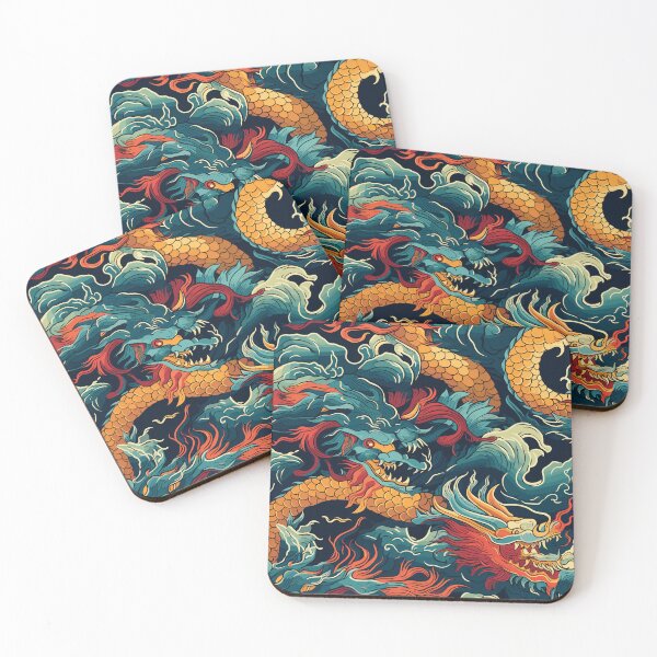 Item preview, Traditional Chinese Dragon Pattern - Gift for China Lover designed and sold by AITeeGenius.
