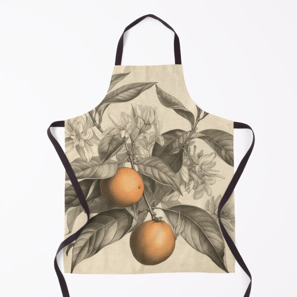 Item preview, A Vintage Botanical Sketch of Tangerines designed and sold by Sketch-Shack.