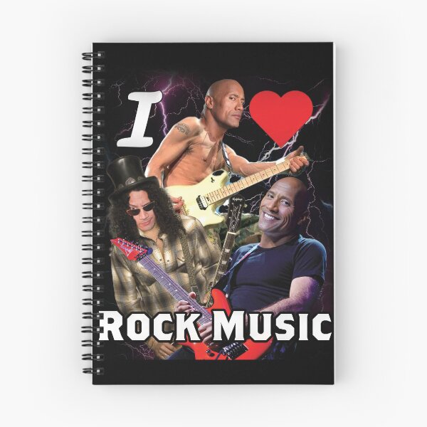 Item preview, I Love Rock Music Shirt designed and sold by TheIronyCloset.