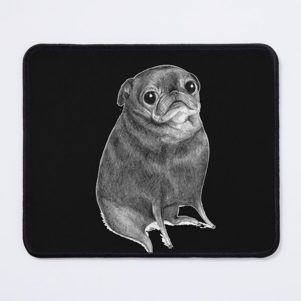Item preview, Sweet Black Pug designed and sold by WilfriedRitterd.