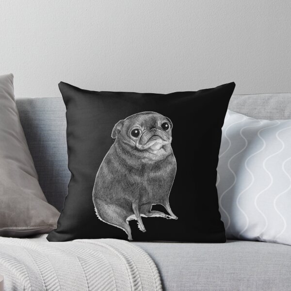 Item preview, Sweet Black Pug designed and sold by WilfriedRitterd.