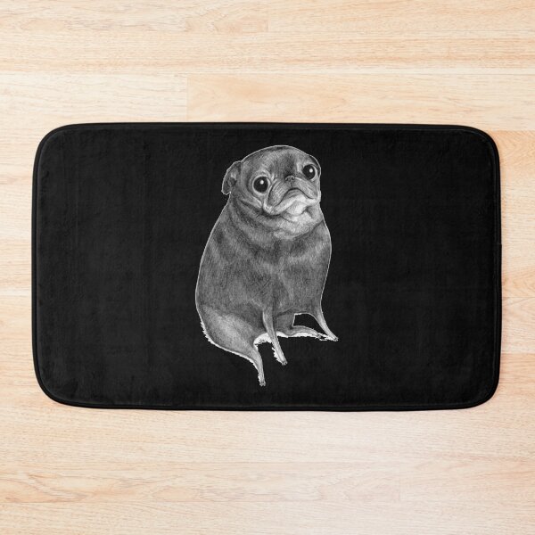Item preview, Sweet Black Pug designed and sold by WilfriedRitterd.