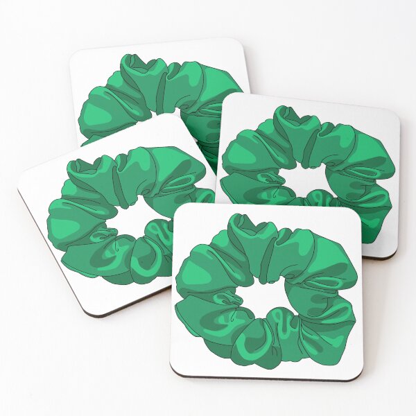 Item preview, Green Scrunchie designed and sold by HappyEggy.