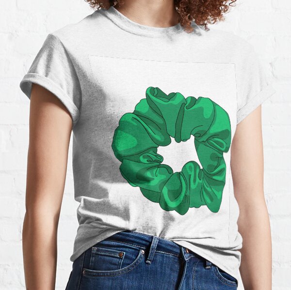 Green Scrunchie Classic T-Shirt
